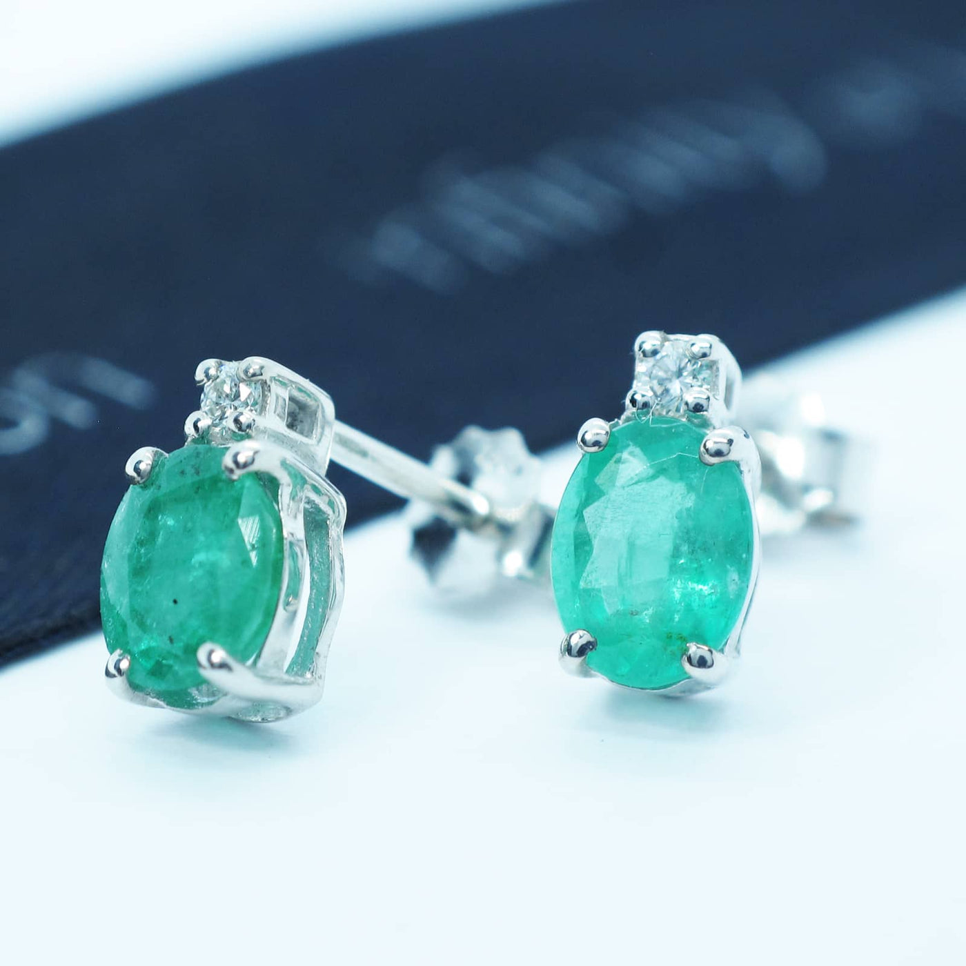 Orecchini Smeraldi e Diamanti - E190